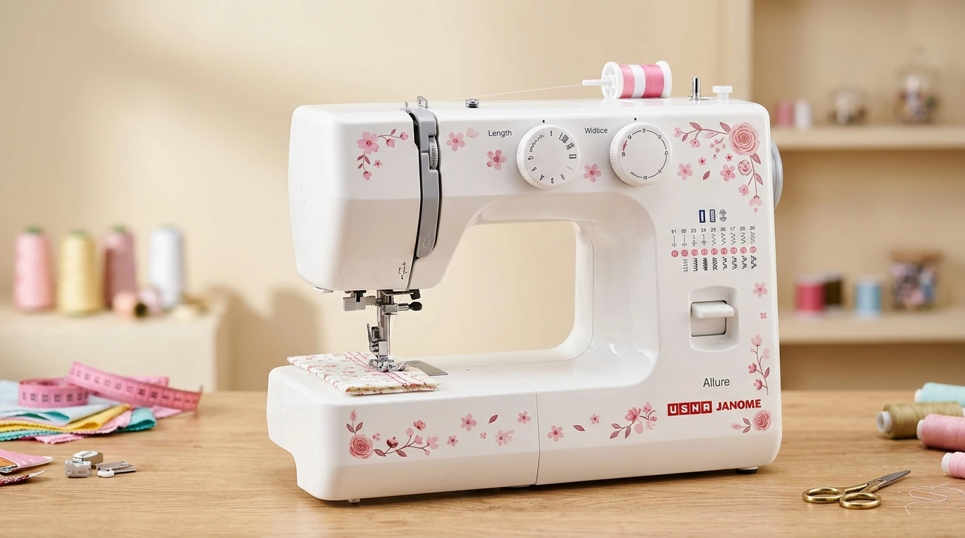Usha Janome Domestic Sewing Machine