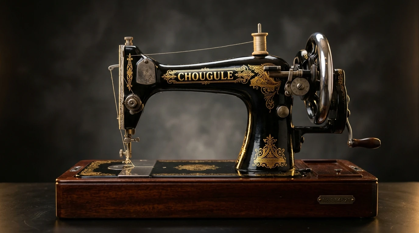 The Chougule Cast-Iron Flagship Sewing Machine