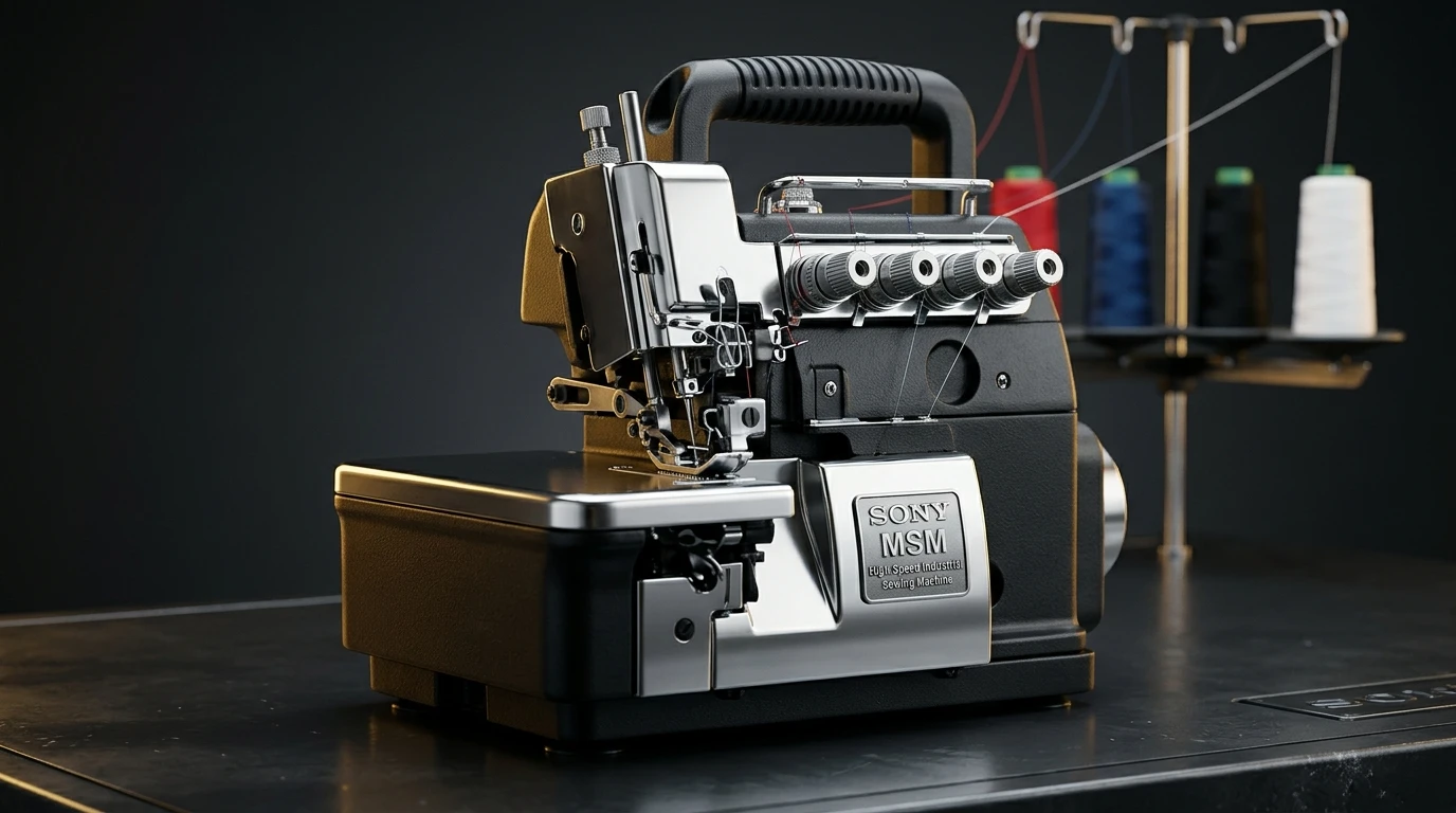 Sony MSM High-Speed Industrial Overlock Machine